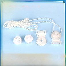 아이언 커튼 롤러 셔터 리프트 풀 비드 로프 핸드 지퍼 스타일 홈 컨트롤러 플러그, 1. 철두 28파이프 풀세트 부속품 3m