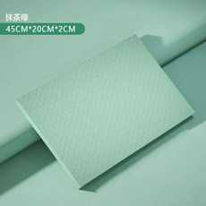 밸런스 요가매트 두꺼운 친환경 쿠션 플랭크 NBR 20x30x2cm 운동 소프트 소재 매트, U01KTB86V0S29K8Y4D6PJY004N-003, 1개, C. 말차 그린 45x20x2cm