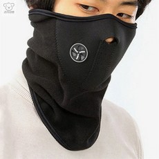 리치점빵 [겨울필수]방한 워머마스크 2p (블랙) 스포츠바라클라바 복면마스크