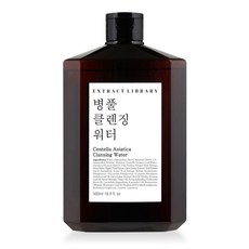 엑스트랙트라이브러리 병풀 클렌징워터, 1개, 500ml
