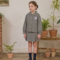 [블루독]체크패턴블루종자켓_BK (23B2512050) 589119