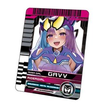 台灣熱賣 【2.3萬人收藏】假面騎士DECADE自制卡桌游周邊娘化帝騎DIEND圣刃零一時王, 1個, GAVV娘化卡【1張】