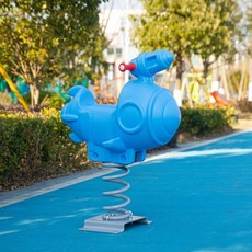 야외 흔들 승마 놀이터 흔들목마 시소 공원 스프링, V, 1개