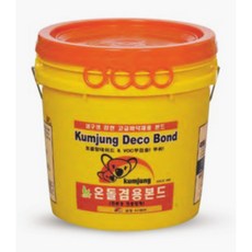 론리인테리어 마드린 친환경 데코타일 접착제 바닥 본드 장판 온돌겸용, 1개, 10kg(10평 시공)