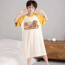 莫代爾男童割包皮術後專用衣服兒童睡裙夏季睡袍男孩睡衣長款裙子