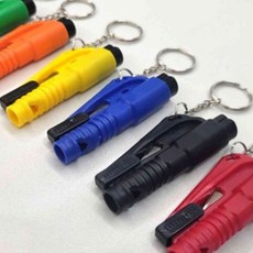 비상용 키링 안전벨트절단 탈출망치 차량용망치 안전벨트절단기