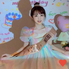 [반애] 생일 왕관 세트 생일왕관 생일파티머리띠, 1개, 실버