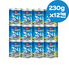동원 꽁치 통조림 식당재료 230g x12캔 주부 마트 가정용, 12개
