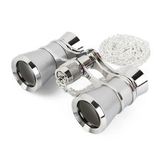 미니 쌍연경 콘서트 망원경 휴대용 손잡이 오페라글라스 빈티지, O