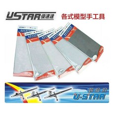 USTAR 優速達 鋼彈模型專用打磨砂紙 #2500 35X90mm 4張入 UA1612, 1個