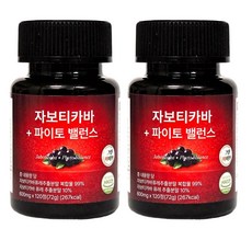 그린바이브 자보티카바 파이토밸런스 브라질100% 퓨레식약청인증 정품 jaboticaba정, 2개, 120정