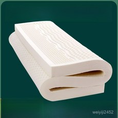 천연라텍스 매트리스 10cm 싱글/페어 밀도 80kg + 속커버/겉커버, D-두께 10cm [내커버 포함], 90x190cm