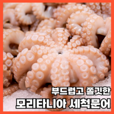 [프리미엄 A급] 모리타니아 세척 문어 8kg, 1박스, 400~500g(19미전후)