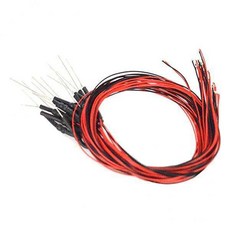 shangren 미니어처 도로 건물 액세서리 레드에 대한 2x 20pcs 사전 LED 램프 빛 12v, 30 센티미터, 금속, 빨간
