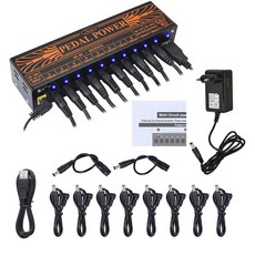 Rowin 노이즈 게이트 페달 기타 효과 저소음 전원 공급 장치 부스터 플랜지 페이저 버퍼 이펙터 베이스용, 10 Power Supply EU