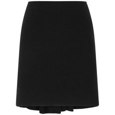 보테가 베네타 플리츠 디테일 니트 미니 스커트