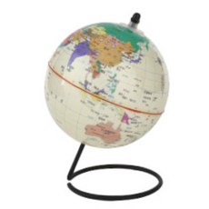 어린이 책상 장난감 14cm 미니 지구본 10세 두뇌발달 자유학년제 국가이름 유치원 8살