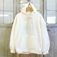 이힝 앞포켓 뽀글 후리스 여자후드티 후드티