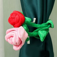커텐집게 꽃 악세사리 커튼 인테리어 lys+18802fN, 퍼플, 1개