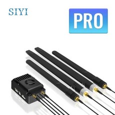 SIYI UniRC 7 Pro 주파수 밴드 2.4 5 GHz 핸드헬드 지상국 컨트롤러 (7인치 1080P 화면 포함), 버건디