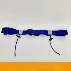 힙색 아웃도어 마라톤대회 고정띠 미끄럼방지 트레킹대회 고정번호판 벨트, 1개, 파란색