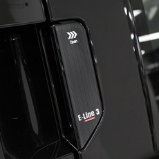 EV3 아크릴 도어캐치 커버 호환 용품, 블랙톤 2열, 기타