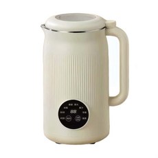 全自動破壁豆漿機，1200ml大容量，304不鏽鋼內膽，多功能觸控，一鍵清洗, XD-DJ01智能款【米白色】1200ML