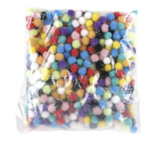 유니아트 반짝이 퐁퐁 12mm, 2개