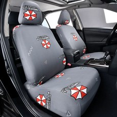 반려견 애견 자동차 시트 블랙 애완동물 뒷좌석 커버 상품 방수 엣지 뒷자리 디럭스, 1개, F. 우산 A타입 앞좌석 개 헤드레스트 분리형