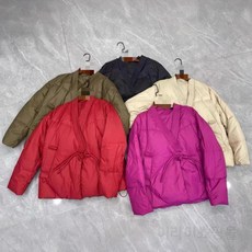 누비 저고리 누빔 두루마기 겨울 계량 마고자 어른 개량 배자, 레드, M