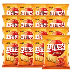 농심 포테토칩 K 양념치킨맛 50g 16개