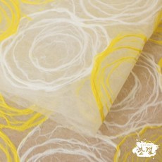 한결한지 전통한지 한지 다양한지, 45.수제장미지, 05.노란색