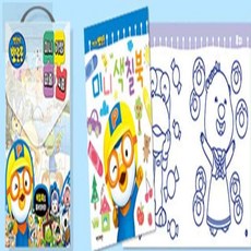뽀롱뽀롱 뽀로로 가방퍼즐 1 4종, 1세트, 30피스