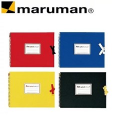 日本maruman S313 F3素描本24頁 優質素描紙 攜帶方便 創意無限, 1個, 黃