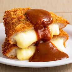 [더싱싱] 1등급 한돈 치즈 돈까스(소스미포함), 2개, 200g