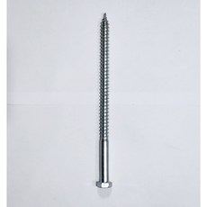 9.35mm X 180mm (삼부) 고지 래그 스크류 목재용 한옥 정자 팔각정 공사, 9.35mm X 180mm (삼부) 1개