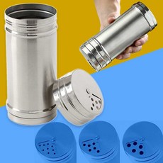 회전뚜껑 양념통 6x16cm (400ml) 올스텐 2P 세트, 2개, 400ml