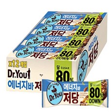 닥터유 에너지바 저당 50g 12개입 1개