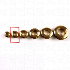 아일렛 나사형 뜨개질 핸드메이드 가방 부자재 손잡이 구멍 마감 장식, 13mm 2세트