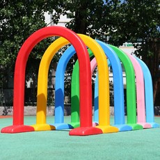 애견 기구 강아지 놀이터 훈련 반려견 운동 카페, 1개, 6색 롤 플라스틱 다이아몬드 구멍