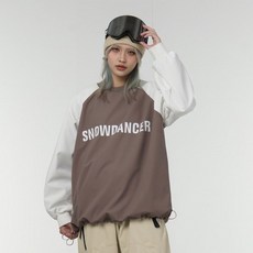 커플 남녀 공용 방수 보드복 상의 긴팔 맨투맨 스키복 티셔츠