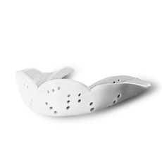 NORDITION SISU 運動牙套 AERO 美國製 護牙套 護齒 拳擊 跆拳道 MMA 自由搏擊 成人/兒童, WHITE, 1