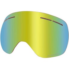 Dragon Alliance X1S 스노우 고글 교체용 렌즈 - Lumalens 앰버 70193, Lumalens 골드 이온