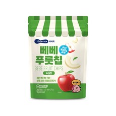 베베쿡 리얼푸룻칩 사과 12g 1개