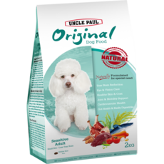 UNCLE PAUL Original 低敏成犬配方 減少淚痕, 2kg, 1個, 混合口味