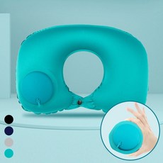 기내용 에어목쿠션 베개 USLM-0093 dailycojan*0601059901EA, 블랙