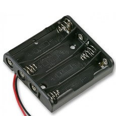 전기용품 AAA건전지4구홀더 배터리케이스