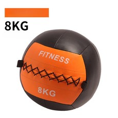 메디신볼 중량볼 35cm 2kg 크로스핏 슬램볼 홈트, 컬러블록 8kg, 1개