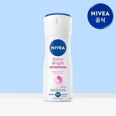 니베아 데오드란트 스프레이 엑스트라 브라이트 60ml 1개