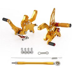 Kawasaki Z900 Z 900 2021 2022專用腳踏後移組-極限超快感, 1個, 金色